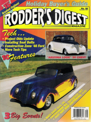 RODDER'S DIGEST 1993 DEC - THREATED ANCHORS IN FIBERGLASS, SEATS INSTALLED